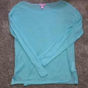 Lilly Pulitzer linen sweater